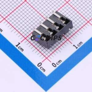 06H444050 Blade/Spring Contact Battery <b>Connector</b> SMD,P=3mm <b>Connector</b> - Product Image 2