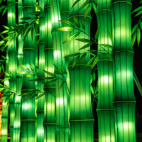 Lampu Hias Taman Bambu LED Outdoor Grosir Bersertifikasi CE