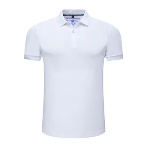 Polo para hombre, ropa blanca, original, diseño en blanco