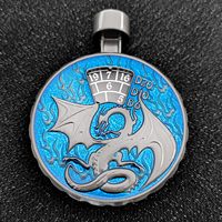 Mainan Fidget Dadu RPG DND 7 in 1 yang Lucu, Spinner Logam Kuningan untuk Olahraga