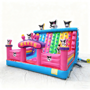 Vente chaude Haute Qualité Sûr Écologique Gonflable Grimpeur Château Mur D'escalade 500kg Capacité Taille Personnalisable En Plein Air - Product Image 4