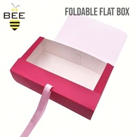 Boîte d'expédition pliable personnalisée avec logo Bee pour les entrepreneurs proposant des services de boîtes d'abonnement mensuel