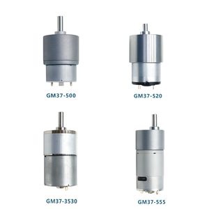 فرشاة 12 فولت محرك بعزم دوران كبير وسرعة عالية 3-47 دورة في الدقيقة 32 دورة في الدقيقة قطر المحرك مغناطيس دائم المنزل الذكي مصنف 12 فولت - Product Image 6