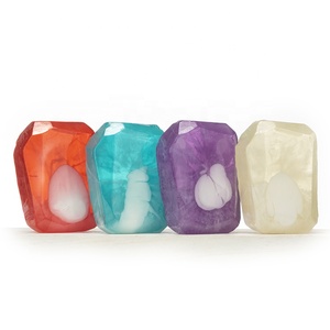 Cristal <span class=keywords><strong>pierre</strong></span> sculpter couleur glycérine stéatite forme pas cher en gros savon de bain - Product Image 3