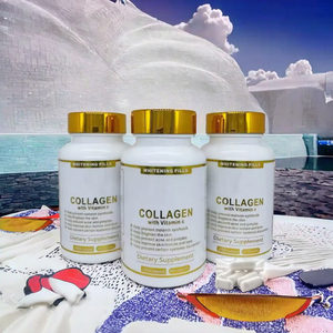 OEM-ondersteuning voor huidverlichtende collageenproducten voor volwassenen met vitamine C, anti-verouderingssupplement voor een stralende huid - Product Image 3