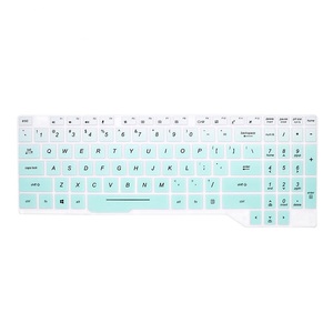Coque de <span class=keywords><strong>protection</strong></span> de <span class=keywords><strong>clavier</strong></span> en silicone colorée pour ordinateur portable <span class=keywords><strong>Asus</strong></span> FX63 FX63 FZ63.ZX63 – Vente en gros - Product Image 1