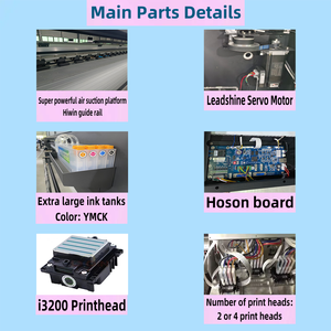 <span class=keywords><strong>3.2m</strong></span> định dạng lớn Banner Vinyl Sticker kỹ thuật số sinh thái dung môi máy in plotter với i3200/xp600 máy in phun cung cấp 220V Cmyk - Product Image 4