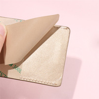 Accessoires de téléphone coffret cadeau porte-cartes multi-cartes à paillettes roses porte-téléphone et porte-cartes pour femmes porte-cartes adhésif personnalisé pour téléphone portable