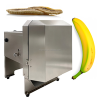 Automatische Bananensnijder Chips Maken Machine Low-Budget Bananensnijmachine Weegbree Snijmachine