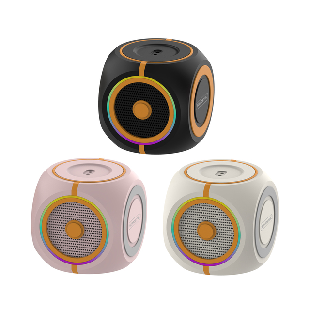 OEM 3 Colors Pocket Size Speaker 900mAh Hifi Sound Stereo Wireless BT V5.1 Speaker Mini Altavoz for IOS SAM Cell Phone Parlantes