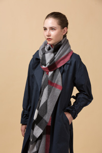 Bufanda Manta Extra Grande a Cuadros Tartán, Chal Envolvente, Bufanda de Invierno con Logotipo Personalizado ODM para Mujeres y Hombres - Product Image 2