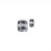 Conector de Hierro Maleable de Alta Presión TSP, Cabeza Hexagonal, Forma Igual, Técnica de Fundición, Superficie Lisa, 1/4 de Pulgada