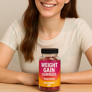 Gummies multivitaminées pour booster la beauté et stimuler l'appétit, pour une <span class=keywords><strong>prise</strong></span> <span class=keywords><strong>de</strong></span> <span class=keywords><strong>poids</strong></span> saine chez l'adulte, avec un mélange d'herbes et une formule à la L-<span class=keywords><strong>lysine</strong></span> - Product Image 4