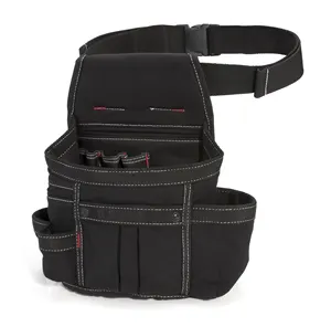 Etiqueta personalizada 8-Pocket Tool Belt com ajustável 2-Inch Belt Durable Utility Pouch Tool cintura Bag