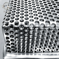 Tôle perforée en acier inoxydable 304, panneau de maille métallique carré de 48 po x 96 po, pour la ventilation et les projets de bricolage