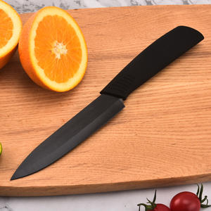 Ensemble de couteaux de cuisine en céramique noire personnalisable de 5 pouces du fabricant chinois Prix en acier inoxydable À ne pas manquer - Product Image 2