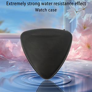 Boîte de montre portable personnalisée 1-3, boîte de rangement de montre à coque dure, étui portable de protection de stockage de bureau - Product Image 3
