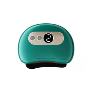 Health Care Handheld Portable Guasha Board Scraping Device Facial Massage Scraping Natural Bianstone Electric <b>Face</b> lift Massage - Product Image 1