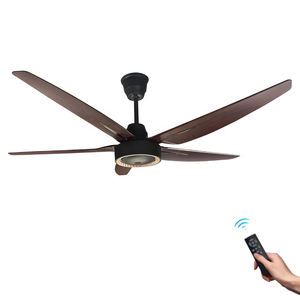 Ventilateur de plafond réversible à télécommande 5 pales, BLDC, à économie d'énergie, pour hôtels et restaurants – Vente chaude, directement de l'usine - Product Image 1