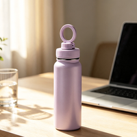 Bouteille d'eau isotherme en acier inoxydable 32 oz avec logo personnalisé, couvercle à bec verseur, sans BPA, isolation thermique de 6 à 12 heures