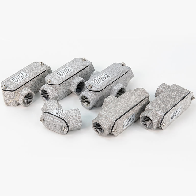 Aluminum Alloy IP65 Explosion-proof Customizable Junction Box with T1-T6 Temperature Class for Industrial/Outdoor Use