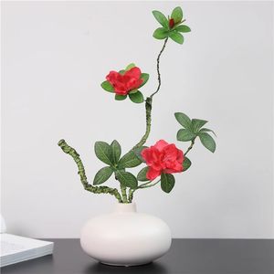 Flores Artificiales de Azalea de Plástico, Tipo Mixto, Estilo Zen, Decoración de Escritorio, Decoración del Hogar, Accesorios para Bodas y Exteriores - Product Image 5
