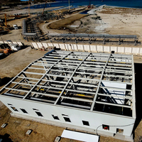 Panneaux sandwich EPS pour structure en acier, entrepôt préfabriqué et bâtiment commercial avec certification CE et design de ferme