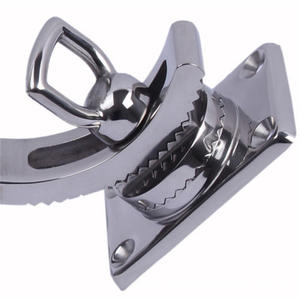 Soportes de varilla de cubierta de acero inoxidable 316 marino Soportes de varilla giratoria de 360 grados Enchufes de varilla Accesorios para yates - Product Image 1