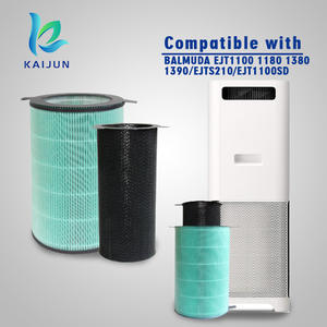 Hepa โรงงานเครื่องฟอกอากาศที่มีประสิทธิภาพมากที่สุดทางการแพทย์เกรดบ้านเครื่องฟอกอากาศส่วนกรองสำหรับ <span class=keywords><strong>Balmuda</strong></span> EJTS210 EJT1100SD - Product Image 4