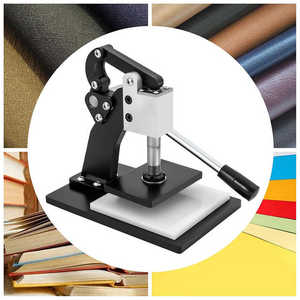 100*140mm Hướng dẫn sử dụng giấy chết máy cắt da vải cắt & lấy mẫu đấm với 0.8t lực lượng tự động lớp - Product Image 5