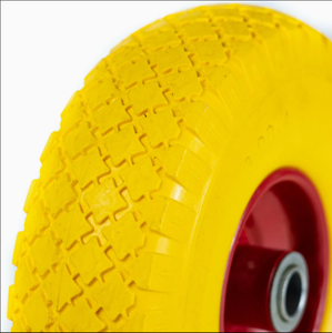 Meilleure vente personnalisée 3.00-4Trolley PU roue en mousse pneus en caoutchouc de haute qualité - Product Image 3