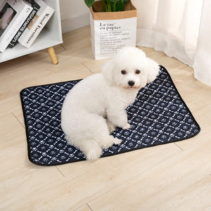 Pet Waterproof Blanket Soft Cotton Fleece Dog <b>Pad</b> All Season Washable Reusable Thickened Pet <b>Bed</b> Mat - Product Image 1