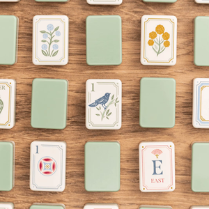 Nuevo Juego de Fichas Verdes de 3 Capas 2026 de la Fábrica Mahjong, Fichas de Mahjong Americanas Personalizadas para Entretenimiento, 1.4*1*0.6 pulgadas - Product Image 1