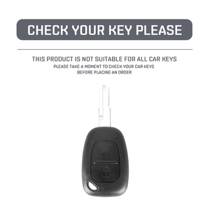 Coque de protection souple en TPU à <span class=keywords><strong>2</strong></span> boutons pour clé de voiture Renault <span class=keywords><strong>Kangoo</strong></span> Traffic Master, accessoires de protection sans clé - Product Image 2