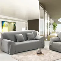 Capa de sofá de spandex antiderrapante, capa para proteger o sofá em spandex com descanso para braço