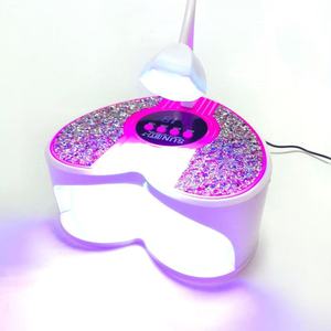 Lampe de séchage pour ongles professionnelle Sun BT-7 288W UV LED, lumière de durcissement du vernis gel avec capteur automatique, 4 minuteurs, portable, 365nm blanc - Product Image 5