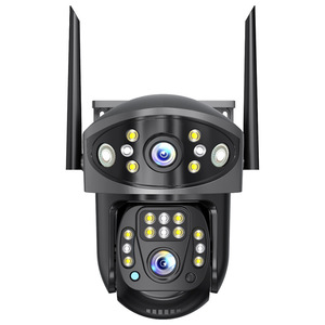 Caméra de surveillance V380Pro à double objectif 1080P avec vision nocturne, WiFi, PTZ, interphone vocal et alarme pour la sécurité domestique - Product Image 5
