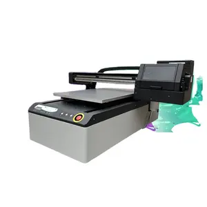 Горячая Распродажа заводская цена три XP600 печатающая головка A1 размер 6090 печатная машина УФ планшетный принтер