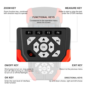 NF-981 OTDR <strong>Optical</strong> <strong>Time</strong> <strong>Domain</strong> <strong>Reflectometer</strong> | 8-in-1 Multi-Functional <strong>Optical</strong> Fiber Tester with 1310/1550nm Dual Wavelength - Product Image 3