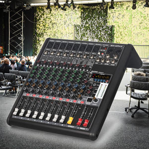 Nuovo Mixer Audio Digitale USB a 8 Canali a Basso Prezzo con Amplificatore di Potenza e Audio Professionale, Mixer Master da Studio in Metallo - Product Image 5