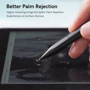 Stylet tactile à rejet de paume, stylo tactile sensible à la pression, corps en forme de D, compatible avec <span class=keywords><strong>Surface</strong></span> Pro 8 et Pro 7 <span class=keywords><strong>Studio</strong></span> portable, 4096 - Product Image 3