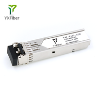 Módulo SFP 1.25G SX 850nm 550m MM LC DDM Transceptor Óptico de Grado Industrial con Soporte POE TCP, Certificado FCC/ROHS/CE, Gran Venta