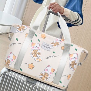 Borsa da Viaggio in Oxford con Grande Capacità, Chiusura a Cerniera, Separazione Asciutto/Bagnato, per Vestiti e Brevi Spostamenti - Product Image 4