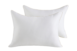 Oreillers de compression en mousse à mémoire de forme à rebond élevé, non effondrables, pour le cou, 200 fils, anti-acariens, 100 % coton, pour hôtel, vente en gros - Product Image 3