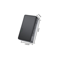 Ulocation AD09 Mini Rastreador GPS 4G con Monitoreo de Voz, Dispositivo de Rastreo GPS para Niños y Vehículos de Tamaño Pequeño, Fácil de Ocultar