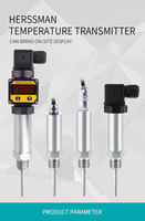 AICE TECH 24V DC 0-10V Sensor Suhu Industri RTD PT100 Probe OEM/ODM IP65 Garansi 12 Bulan untuk Penjualan Langsung Pabrik