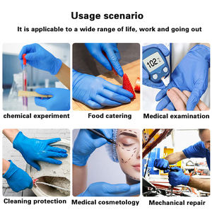 <span class=keywords><strong>4</strong></span> <span class=keywords><strong>mil</strong></span> sin polvo sin látex limpieza servicio de alimentos manicura salón de belleza uñas barbería tatuaje guantes desechables guante de nitrilo - Product Image 6