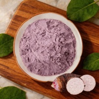 Poudre de Taro 100% Pure et Naturelle de Qualité Alimentaire, Extrait Herbal Soluble dans l'Eau pour Thé au Lait et Boissons Lactées, Conditionnement en Bouteille ou en Fût