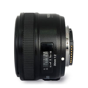 Objectif d'appareil photo YONGNUO YN35mm F2 F2N grand angle AF/MF à focale fixe/prime avec autofocus <span class=keywords><strong>35mm</strong></span> pour <span class=keywords><strong>Nikon</strong></span> D3300 <span class=keywords><strong>D3200</strong></span> D7100 D5100 DSLR - Product Image 2