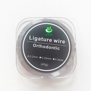 ลวดผูกจัดฟันแบบกลม ขนาด 25 มม. / .010 นิ้ว น้ำหนัก 40 กรัม 1 ม้วน - Product Image 6